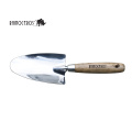 Promotion  Flower Soil Planting Digging Garden  grafting Tool Stainless Steel Head Wood Handle Gardening Trowel